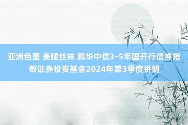 亚洲色图 美腿丝袜 鹏华中债3-5年国开行债券指数证券投资基金2024年第3季度讲明