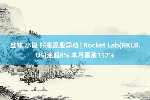 丝袜 小说 好意思股异动 | Rocket Lab(RKLB.US)涨超8% 本月暴涨157%