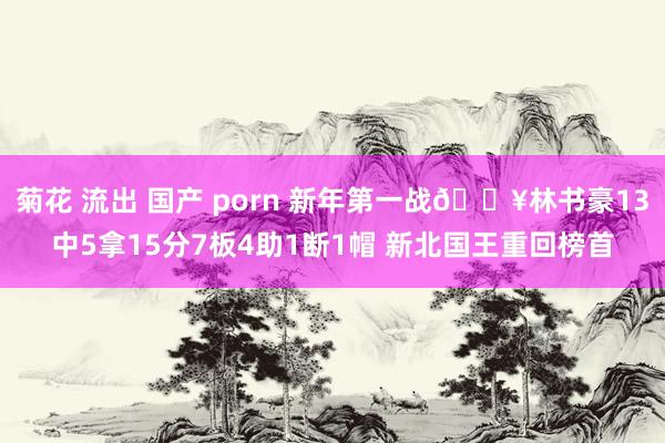 菊花 流出 国产 porn 新年第一战🔥林书豪13中5拿15分7板4助1断1帽 新北国王重回榜首